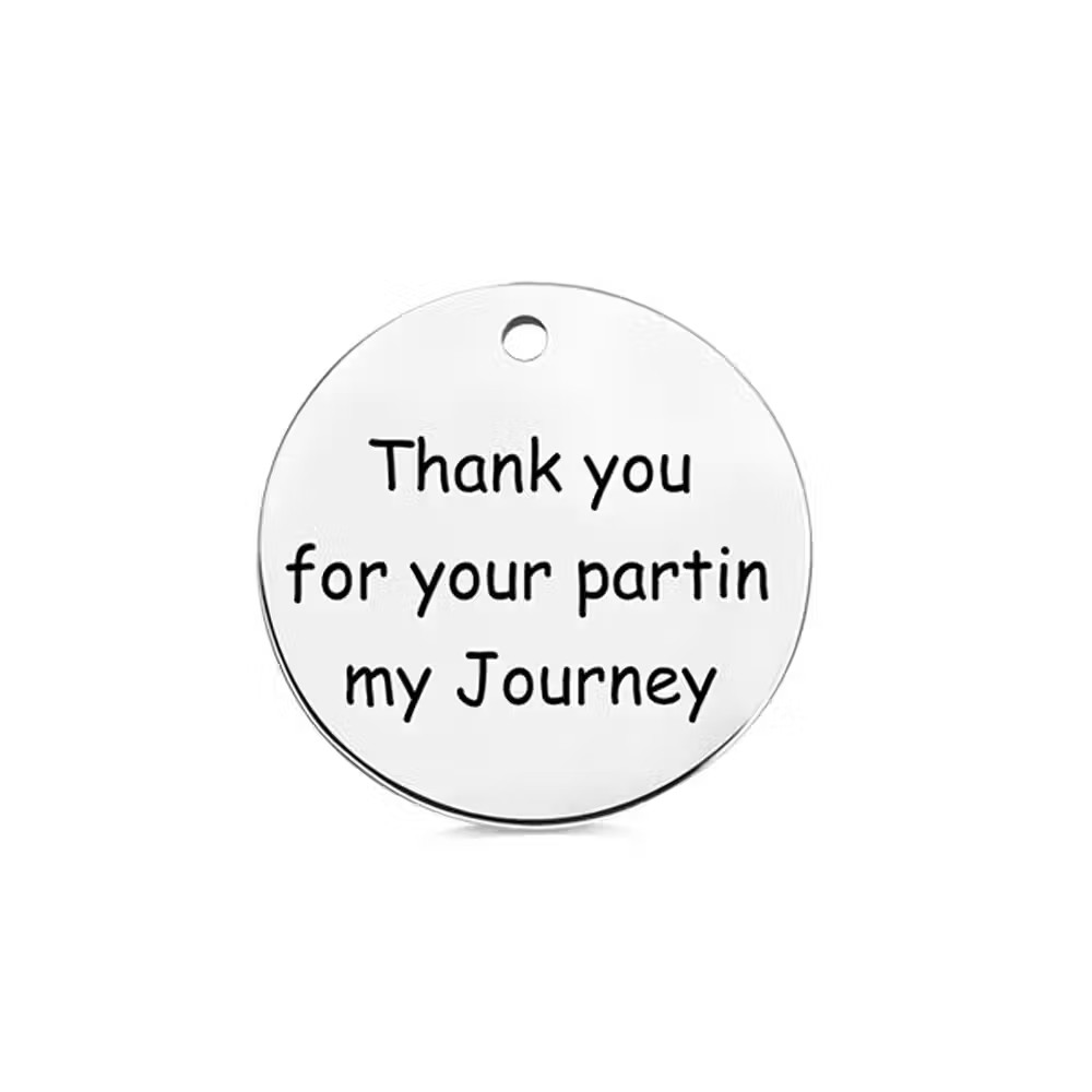 Customized Photo Charm For Bridal Memorial Bouquet